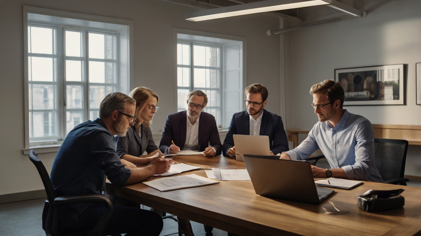 Professionelles Finanzteam